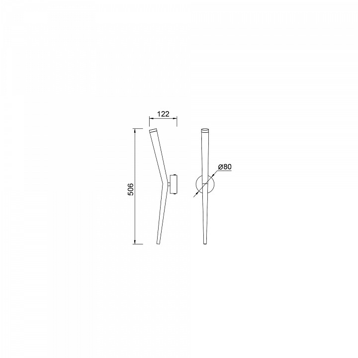 Бра mantra boomerang 9246