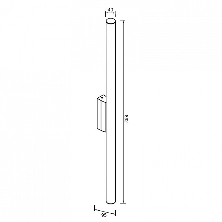 Накладной светильник mantra antiga 9259