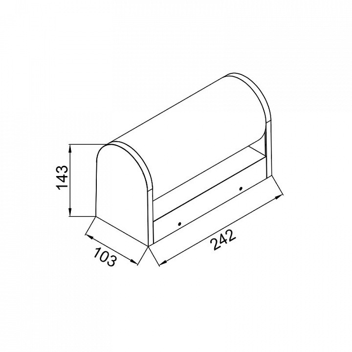 Накладной светильник mantra gant 9280