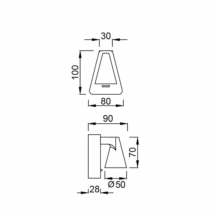 Бра mantra africa 9411