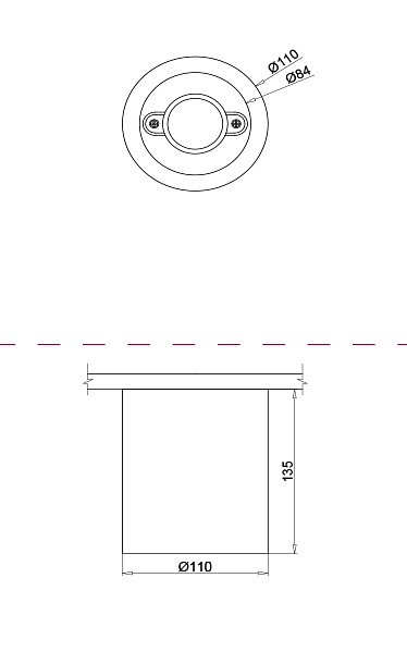 Накладной светильник maytoni technical conik gyps c001cw-01w