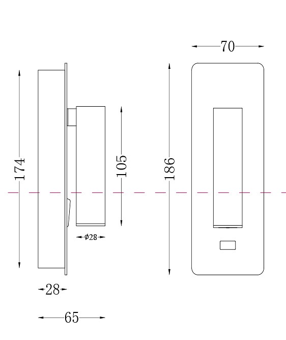 Бра maytoni technical mirax c041wl-l3w3k