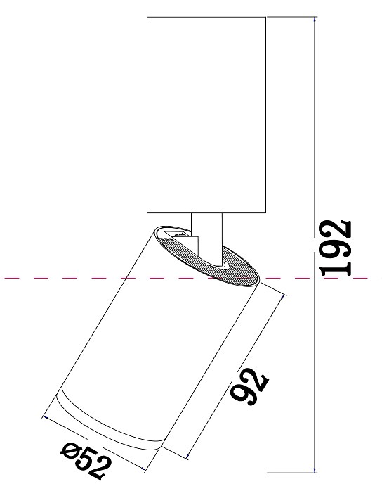 Спот maytoni technical focus s c051cl-01w