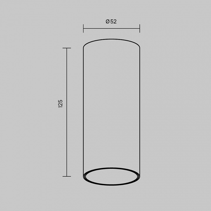 Накладной светильник maytoni technical focus led c056cl-l12b2.7k-w-b