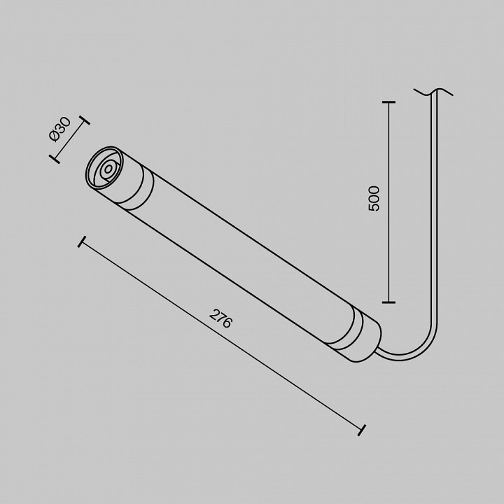 Блок питания maytoni technical  ca011-l300-100w-b
