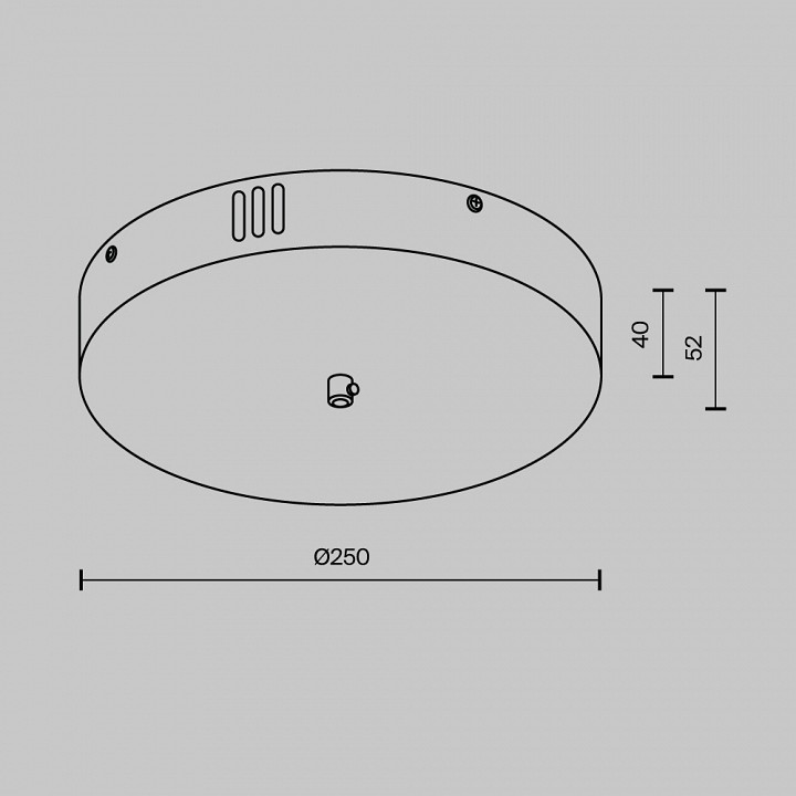 Основание maytoni technical  ca031b-b