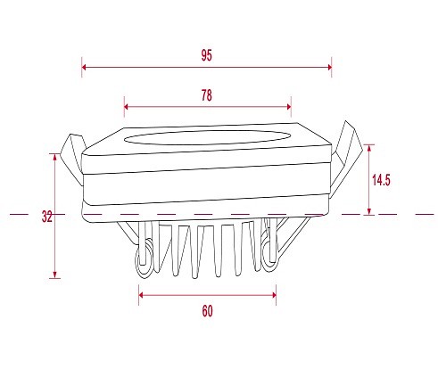 Встраиваемый светильник maytoni technical phanton dl303-l12w