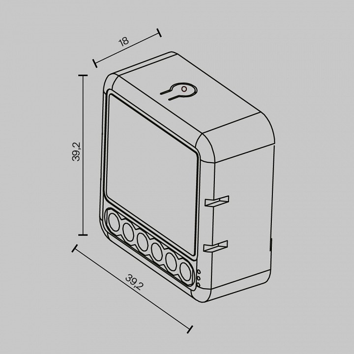 Контроллер-диммер wi-fi для смартфонов и планшетов maytoni technical  md006