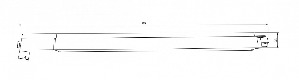 Накладной светильник maytoni technical basis tr000-1-24w4k-b