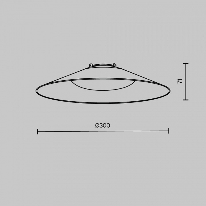 Подвесной светильник maytoni technical campana tr127b-12w4k-w