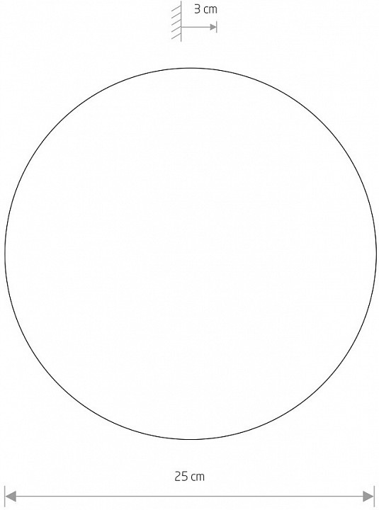 Накладной светильник nowodvorski ring led m 10352