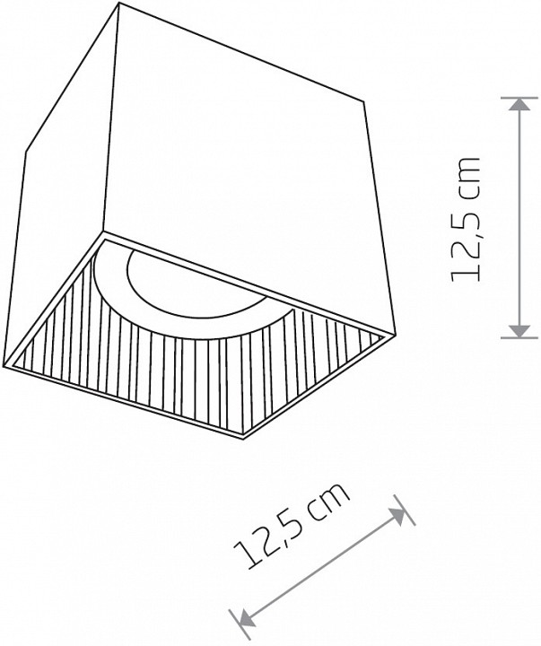 Накладной светильник nowodvorski groove 7792
