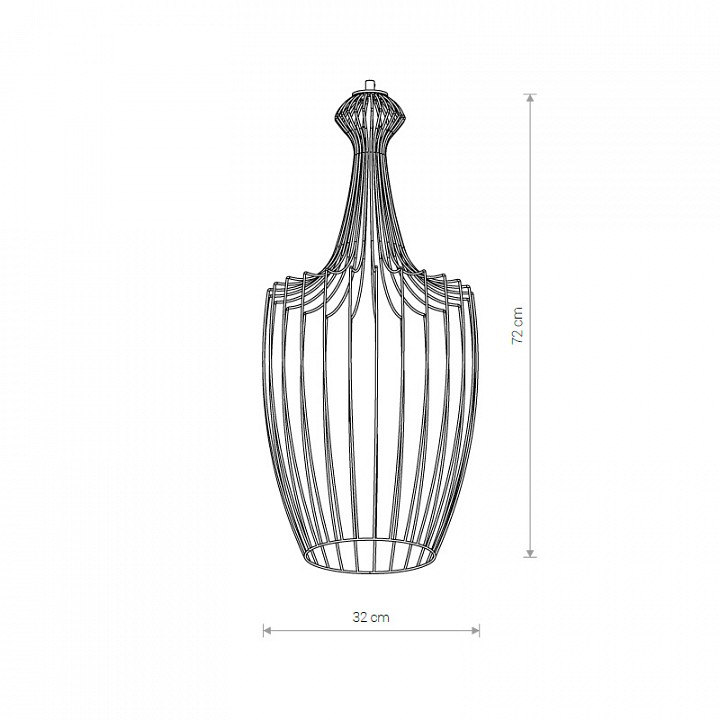 Плафон металлический nowodvorski cameleon luksor l bl 8593