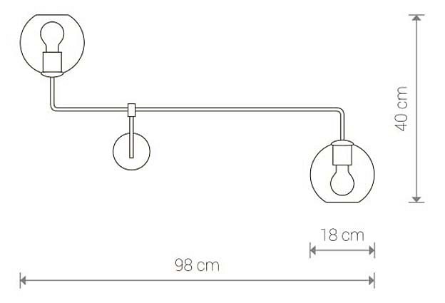 Накладной светильник nowodvorski monaco 9362