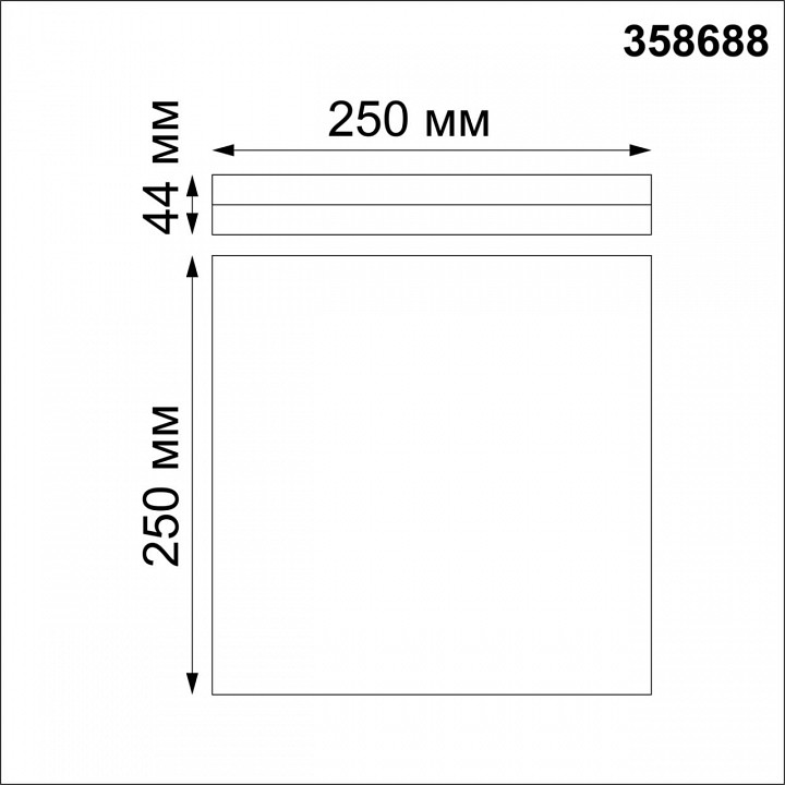 Накладной светильник novotech pandora 358688
