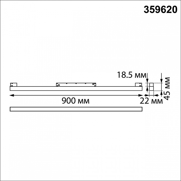 Накладной светильник novotech shino 359620