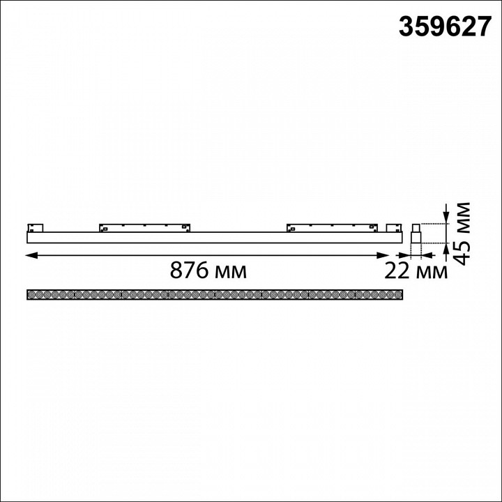 Накладной светильник novotech shino 359627