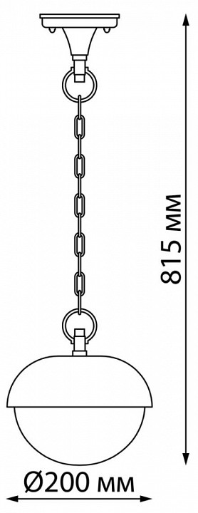 Подвесной светильник novotech acorn 370956
