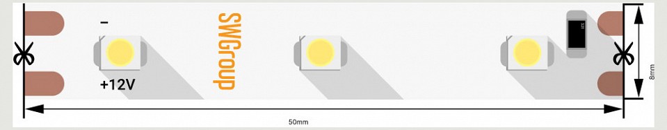 Лента светодиодная swg swg360 00-00006314
