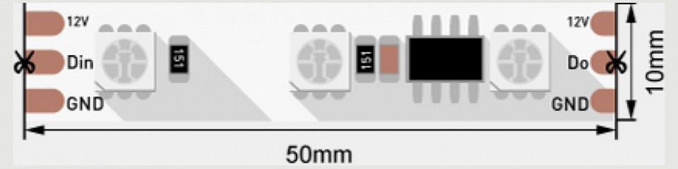 Лента светодиодная swg swg560 00-00009708