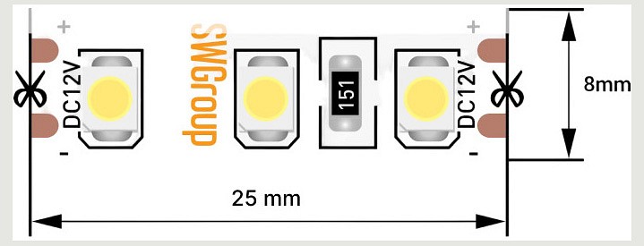 Лента светодиодная swg swg3120 00-00019160