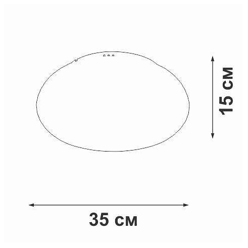 Накладной светильник vitaluce v2111dt v2111dt-0/1pl