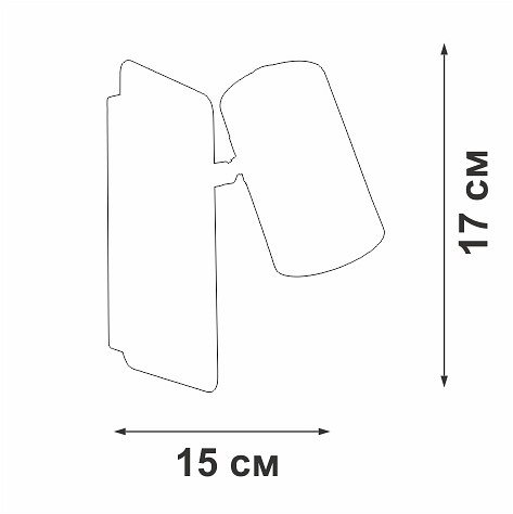 Бра vitaluce v2730 v2730-8/1a