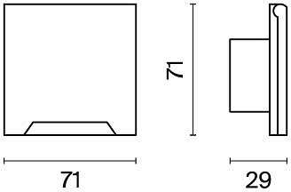 Накладка для розетки с заземлением и со шторками с крышкой voltum s70 vls000802