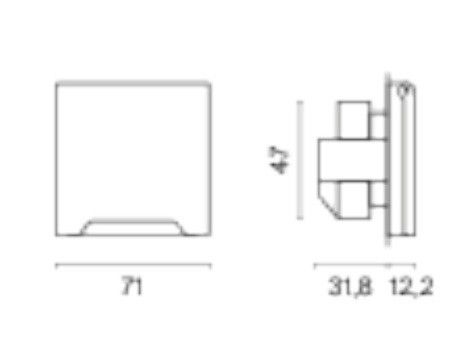 Розетка с заземлением и со шторкой, Без рамки с крышкой voltum s70 vls040308