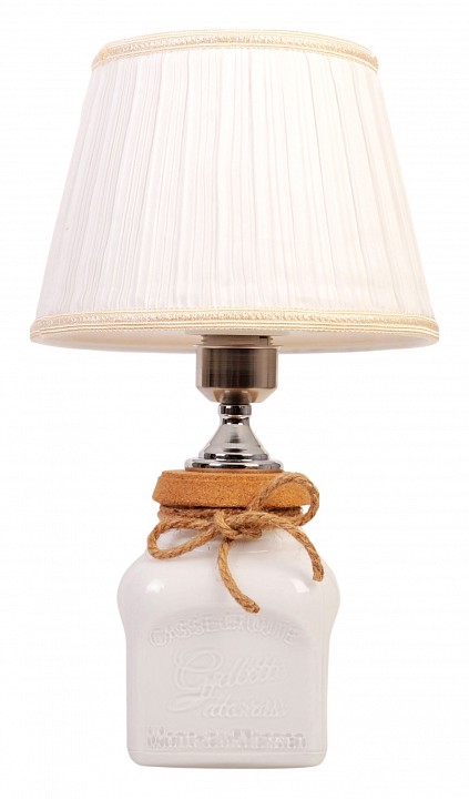 Настольная лампа декоративная abrasax 7806 tl.7806-1 wh