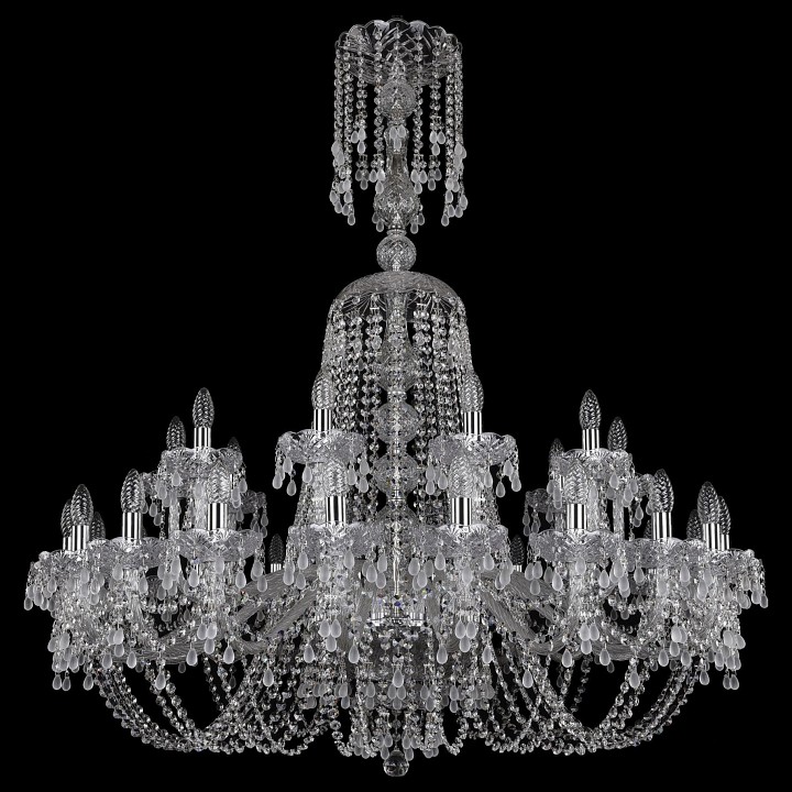 Подвесная люстра bohemia art classic 11.24 11.24.20+10.400.xl-127.cr.v0300