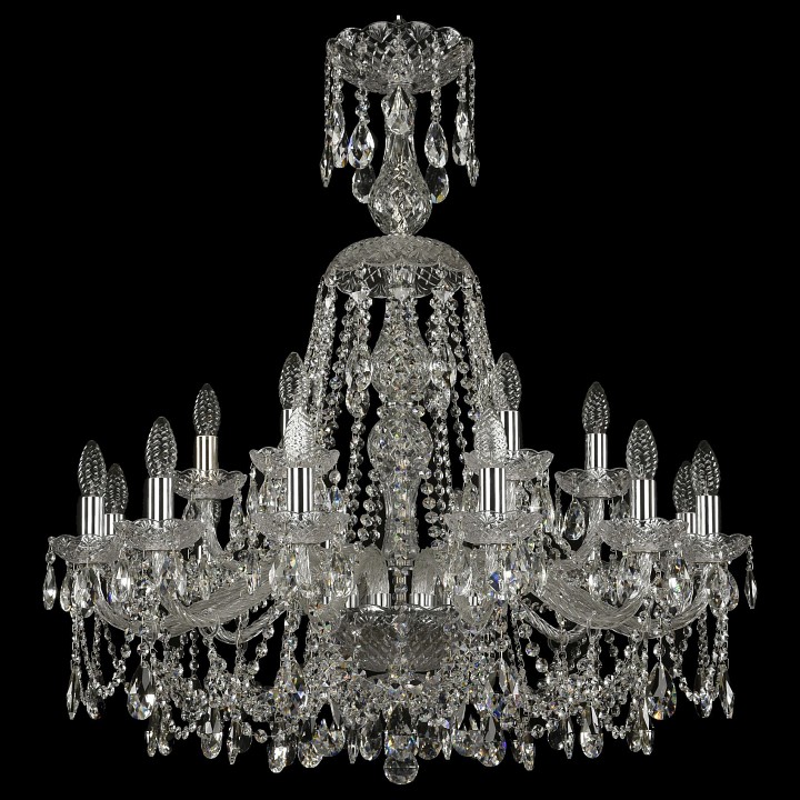 Подвесная люстра bohemia art classic 11.25 11.25.12+6.300.xl-91.cr.sp