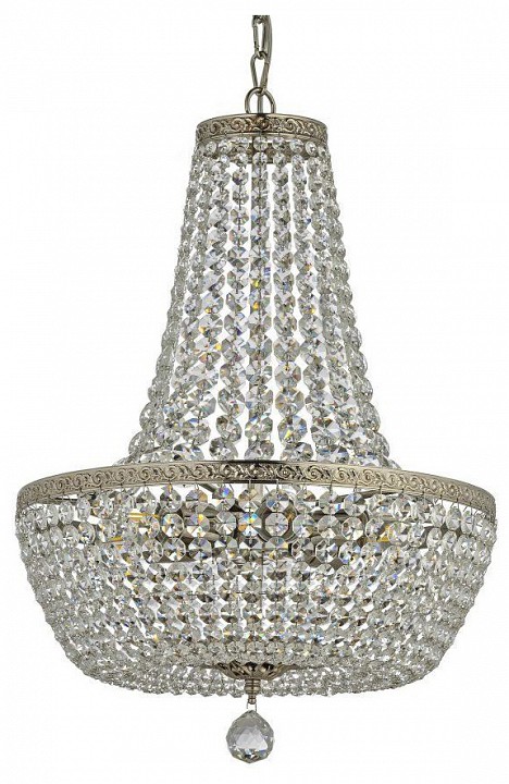Подвесная люстра arti lampadari castellana nickel castellana e 1.5.40.100 n