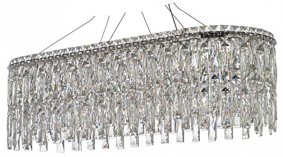 Подвесная люстра arti lampadari ovindoli nickel ovindoli l 1.5.80x30.100 n