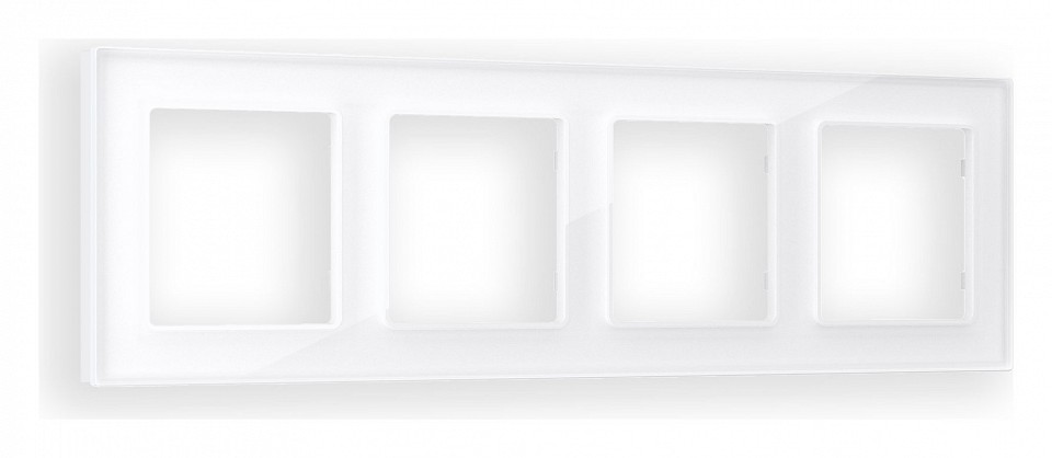 Рамка на 4 поста ambrella volt alfa af380104