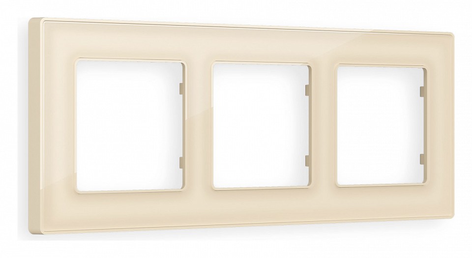 Рамка на 3 поста ambrella volt arctic af580303