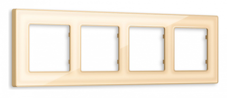 Рамка на 4 поста ambrella volt alfa af580604