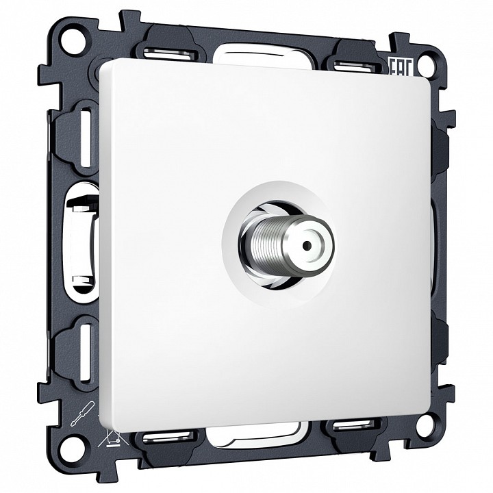 Тв-розетка без рамки ambrella volt alfa ma133050