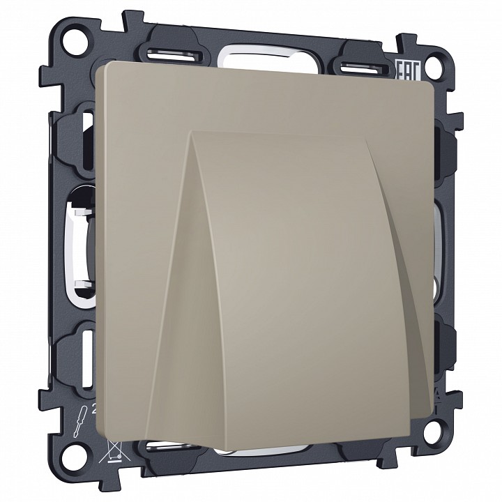 Розетка для вывод кабеля без рамки ambrella volt alfa ma375810