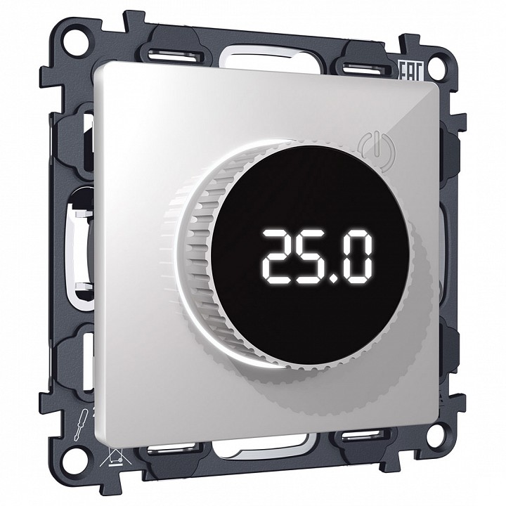 Терморегулятор электромеханический для теплого пола без рамки ambrella volt alfa ma405810