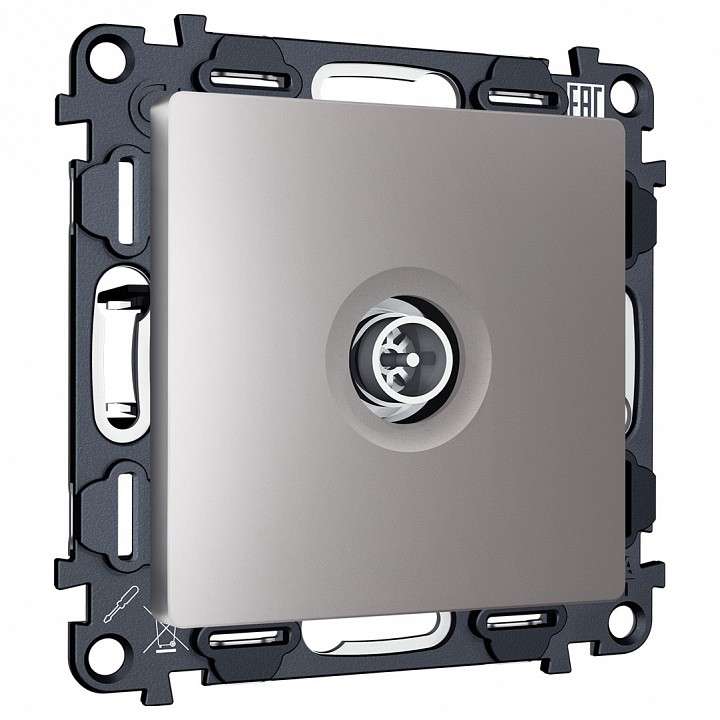 Тв-розетка оконечная без рамки ambrella volt alfa ma513005