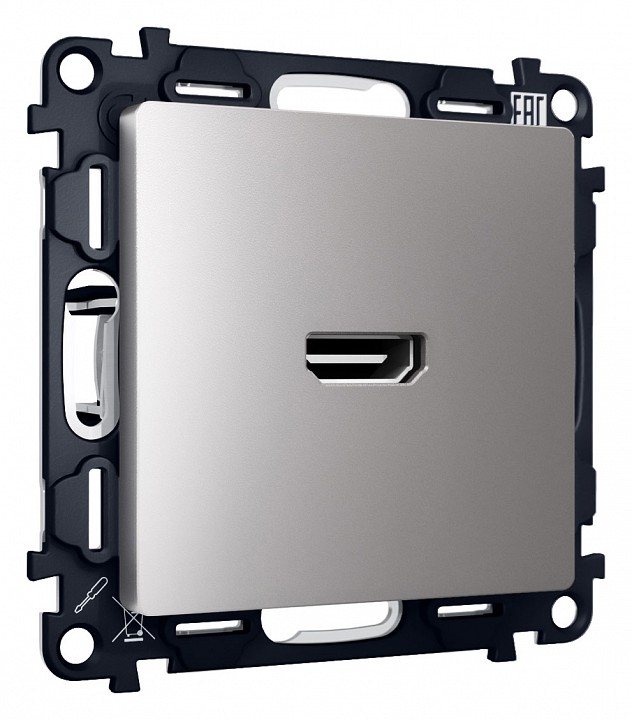 Розетка hdmi без рамки ambrella volt alfa ma514010