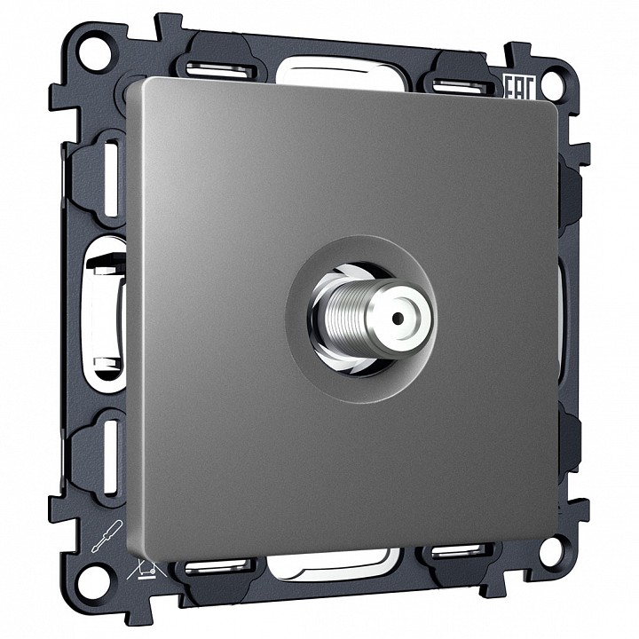 Тв-розетка без рамки ambrella volt alfa ma663050