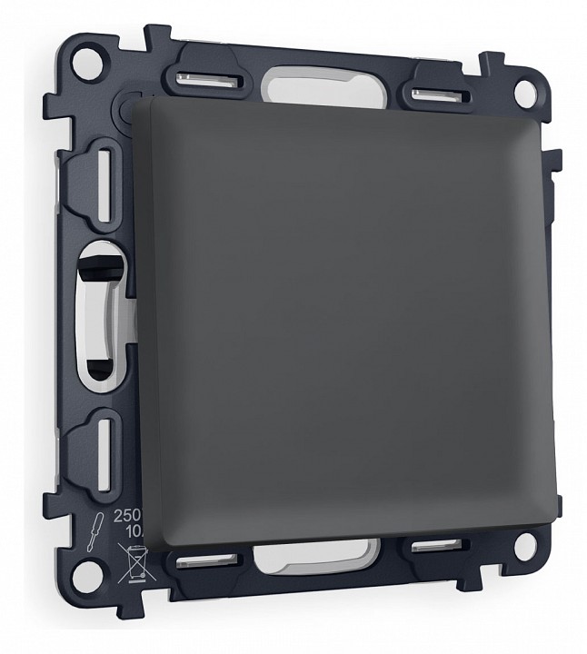 Выключатель проходной одноклавишный ambrella volt alfa ma901020