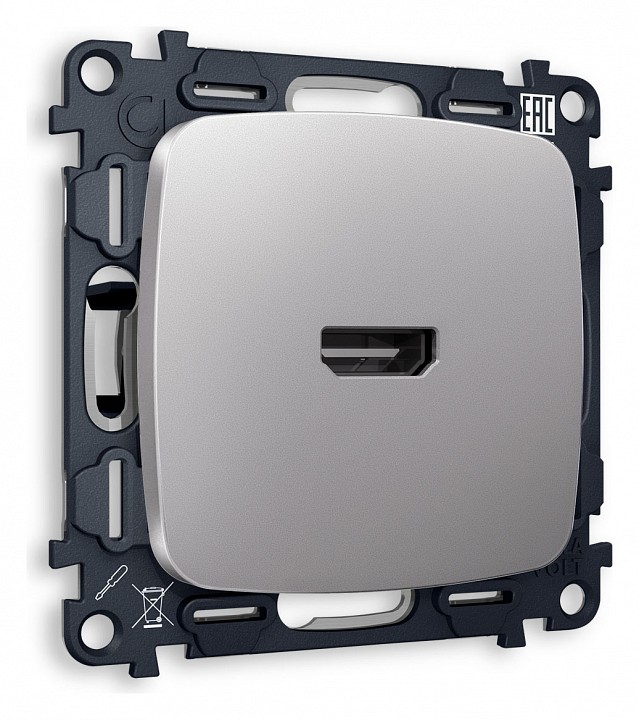 Розетка hdmi без рамки ambrella volt quant mo514010