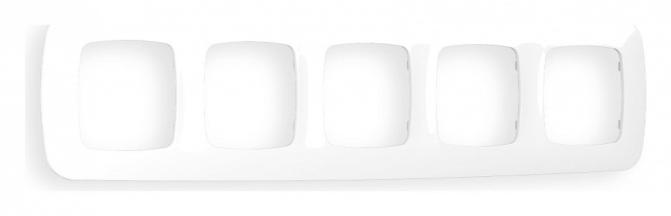 Рамка на 5 постов ambrella volt omega of140105