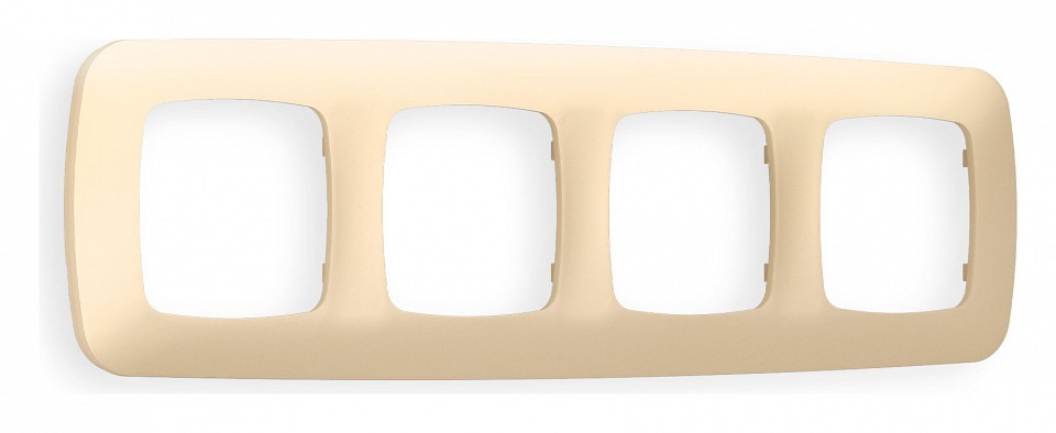 Рамка на 4 поста ambrella volt omega of140604