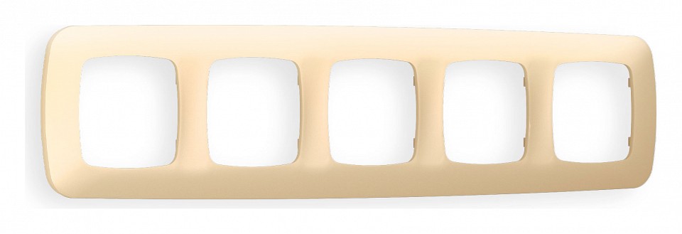 Рамка на 5 постов ambrella volt omega of140605