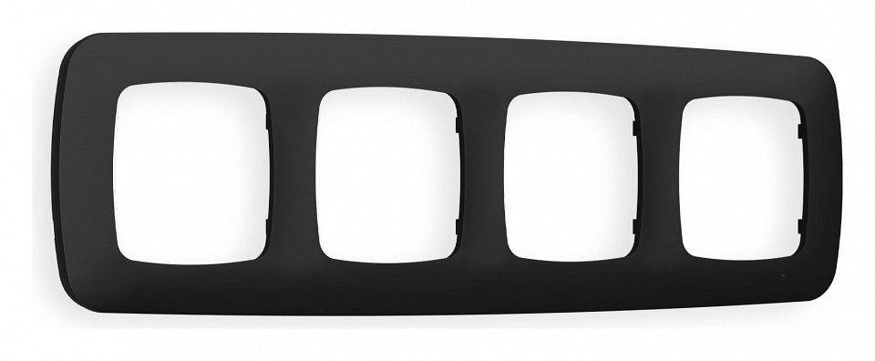 Рамка на 4 поста ambrella volt omega of140704