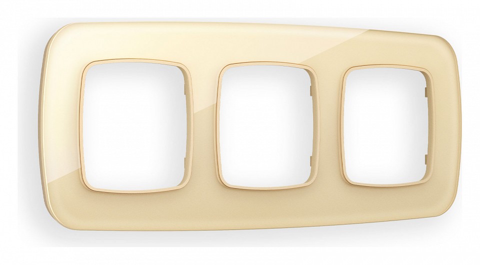 Рамка на 3 поста ambrella volt omega of320603